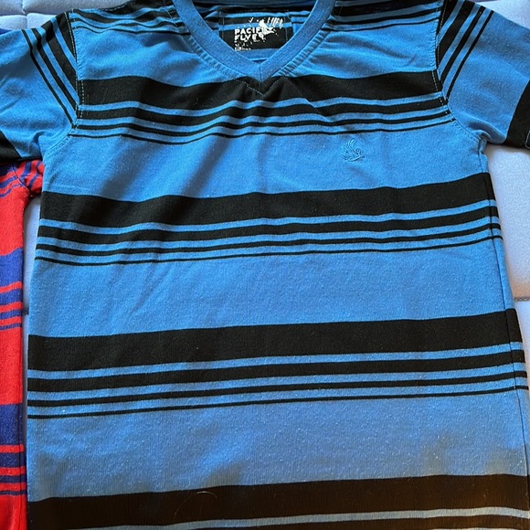 Bundle of Pacific Flyer short sleeve boys v-neck shirts - size 5. Great shape! - Picture 3 of 3